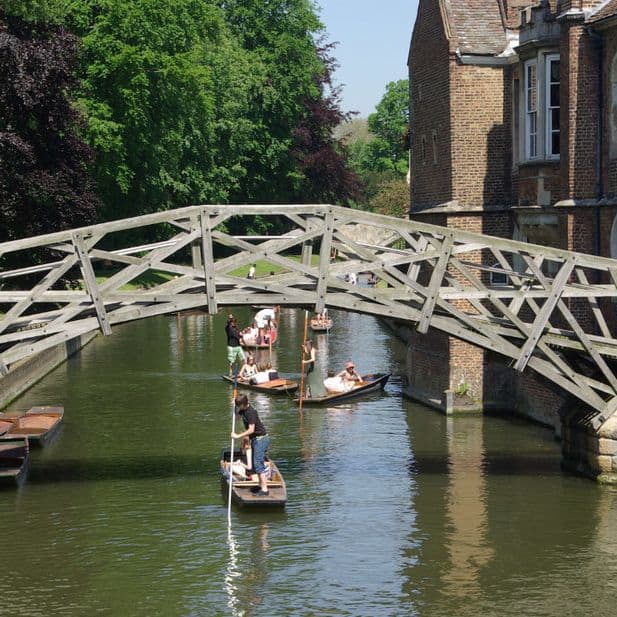 Punting in River Cam